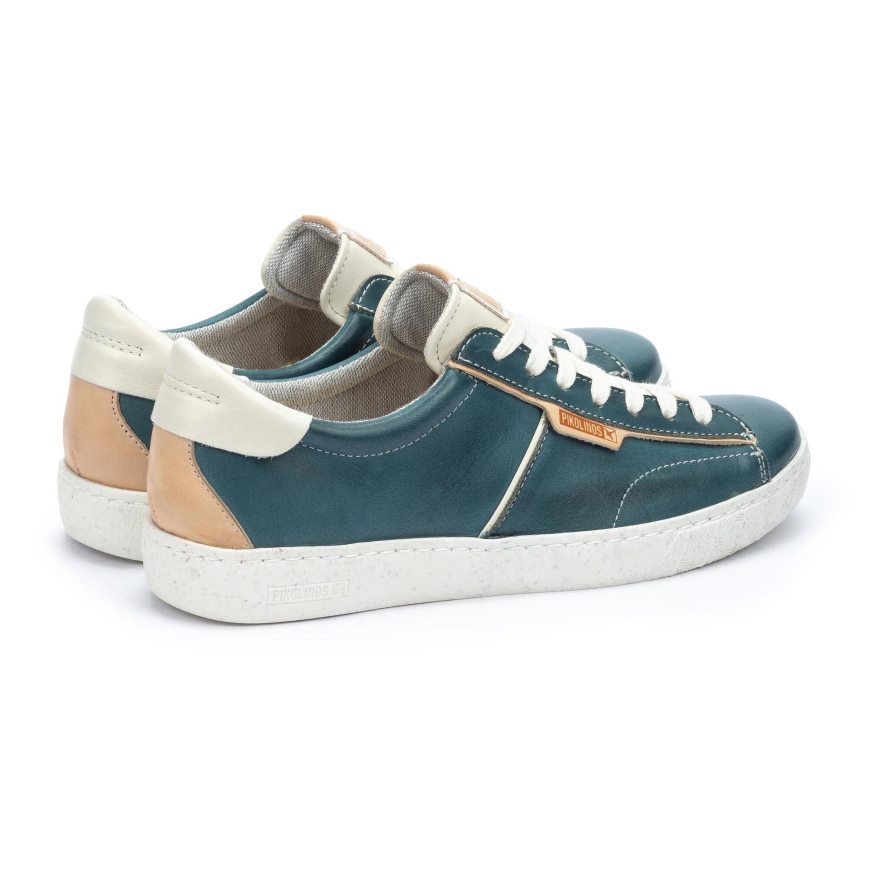 Women's Pikolinos LANZAROTE Sneakers Turquoise | NZ PQ58A17